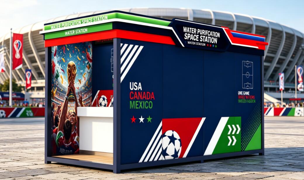 Dünya Kuboku Temalı Su Stansiyası – Stadionun nəmləndirilməsini yenidən müəyyənləşdirin?